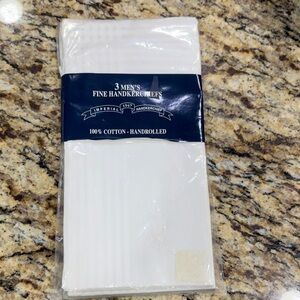 Vintage Imperial Men's White Handkerchiefs